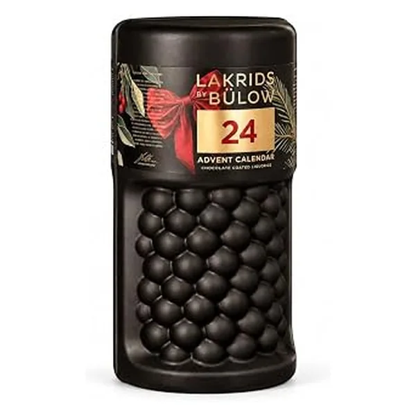 Lakrids by Bülow Calendario de Adviento grande, regaliz cubierto de chocolate, 690 g